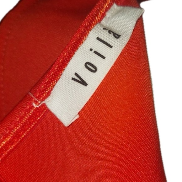 Voila One-Shoulder Ruffle Bodycon Dress / Small - Picture 6 of 6